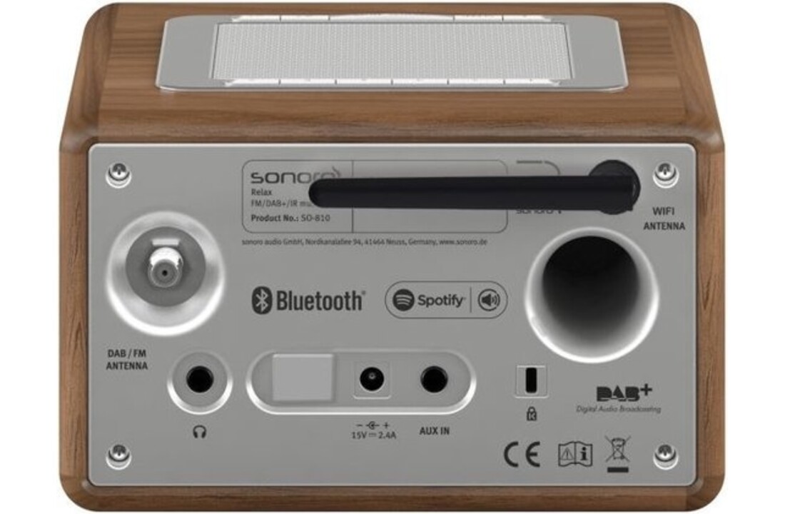 Sonoro RELAX X Walnoot - Radio