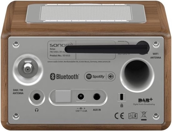 Sonoro RELAX X Walnoot - Radio