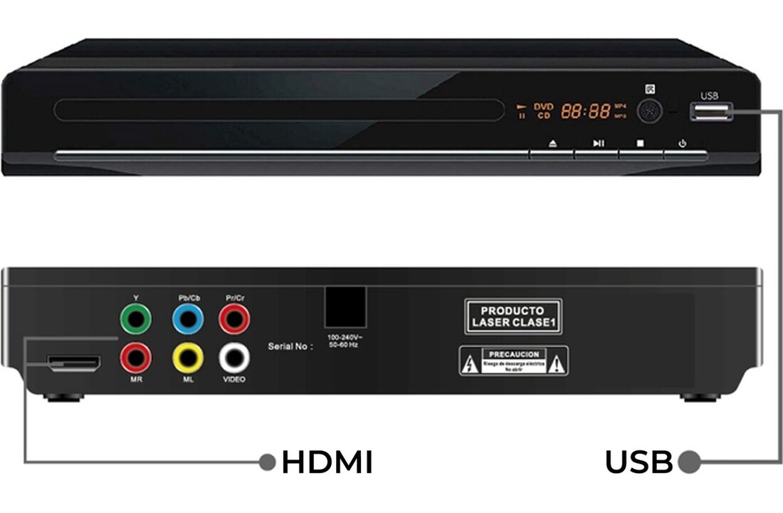 Denver DVH-7784 - DVD speler