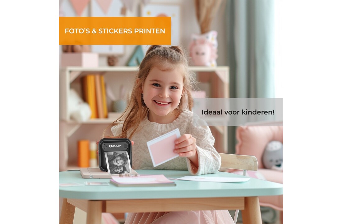 Denver MBP-32B Mini Pocket Printer  - Thermische printer