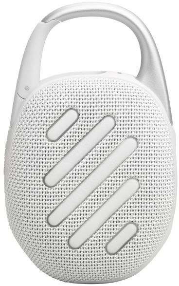 JBL Clip 5 Wit - Draadloze speaker