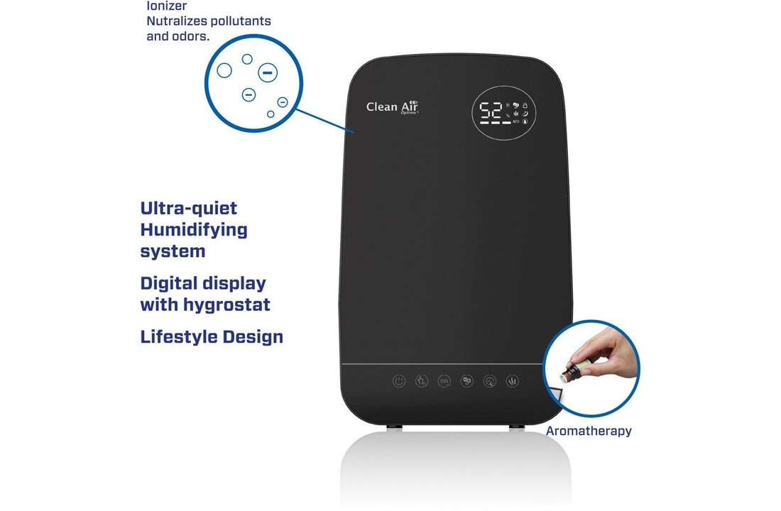 Clean Air Optima CA-606B - Luchtbevochtiger