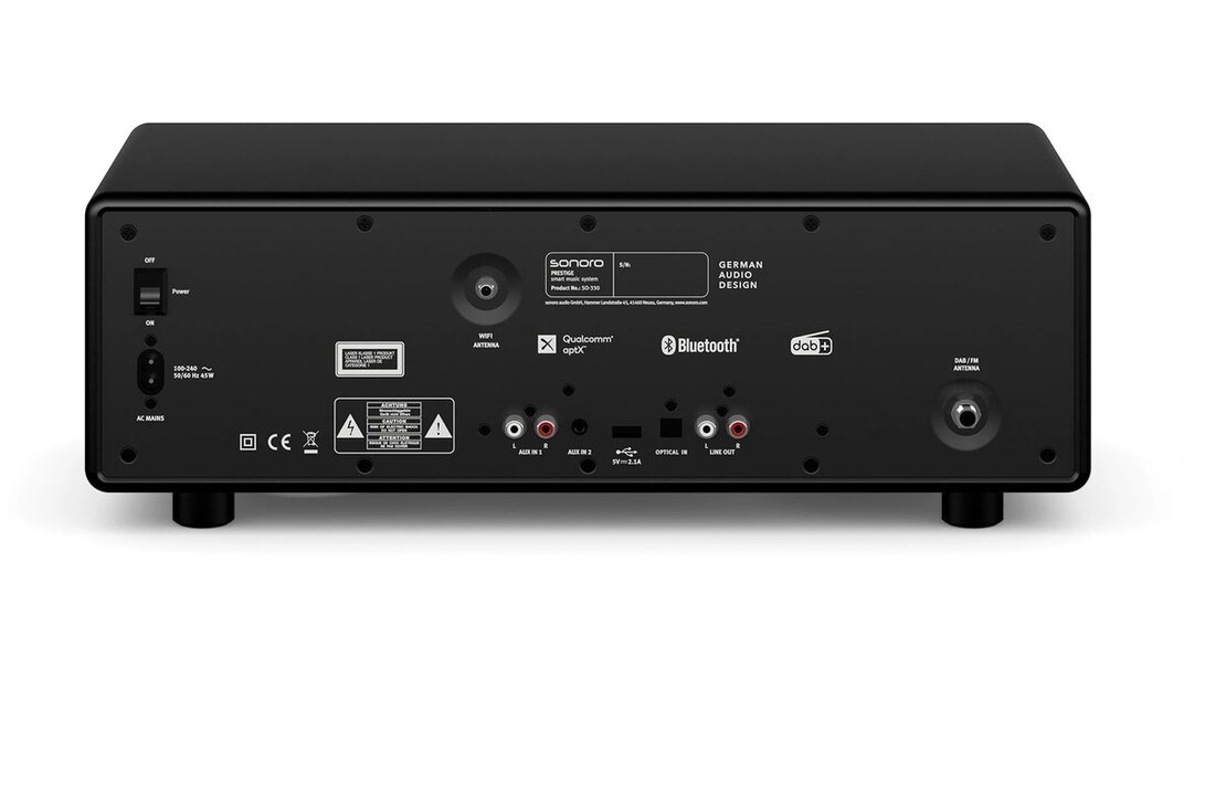 Sonoro PRESTIGE (2025) Mat zwart - Radio