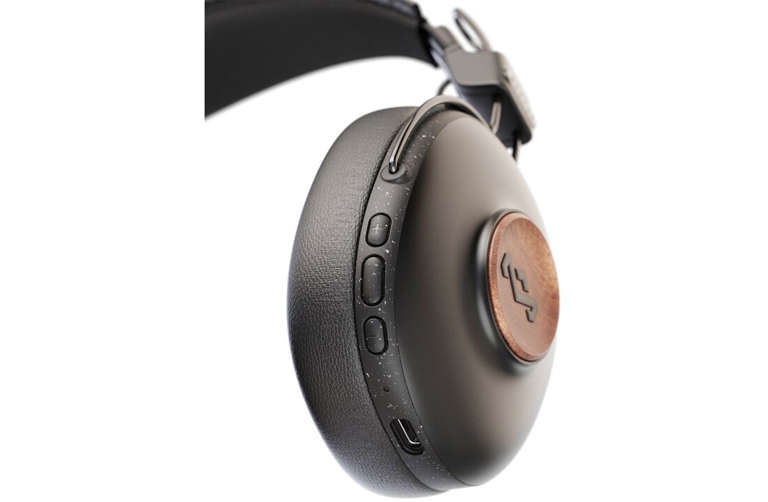 House of Marley Positive Vibration Frequency Zwart - Draadloze koptelefoon