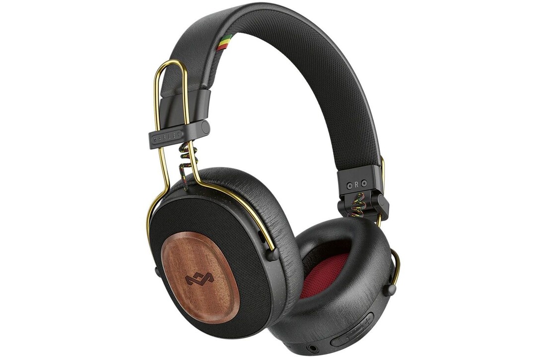 House of Marley Positive Vibration Riddim Rasta - Draadloze koptelefoon