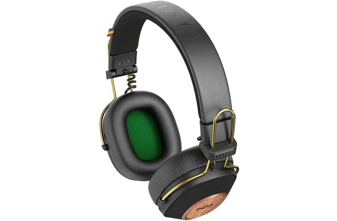 House of Marley Positive Vibration Riddim Rasta - Draadloze koptelefoon