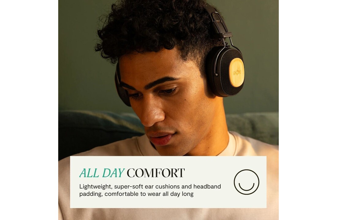 House of Marley Positive Vibration Riddim Rasta - Draadloze koptelefoon