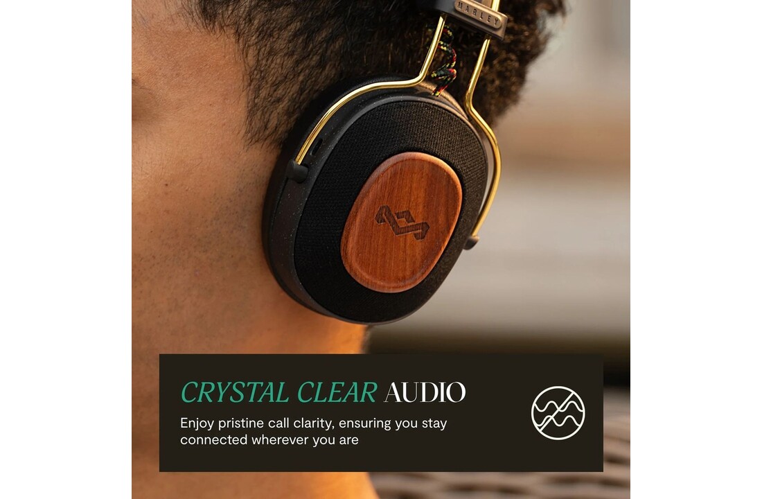 House of Marley Positive Vibration Riddim Rasta - Draadloze koptelefoon