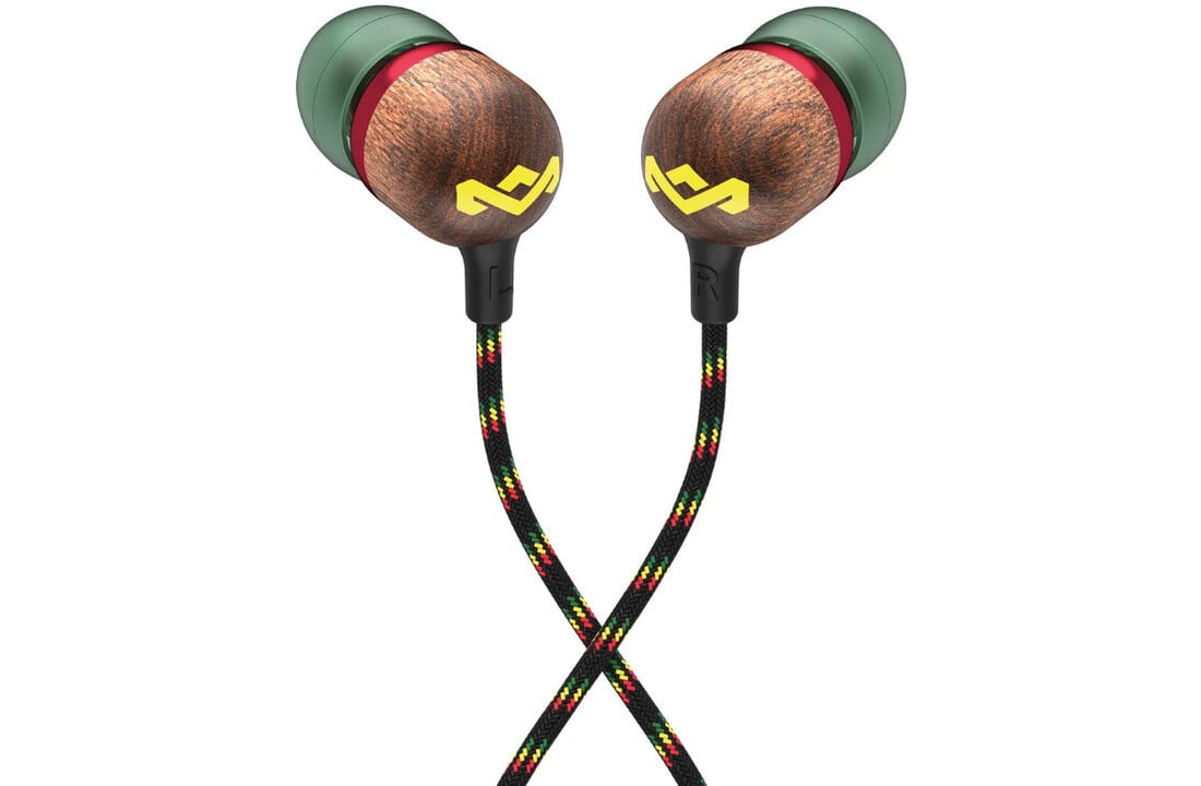 House of Marley Smile Jamaica USB-C Rasta - Oordopjes