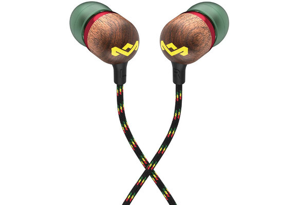 House of Marley Smile Jamaica USB-C Rasta - Oordopjes