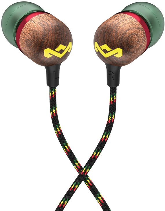 House of Marley Smile Jamaica USB-C Rasta - Oordopjes