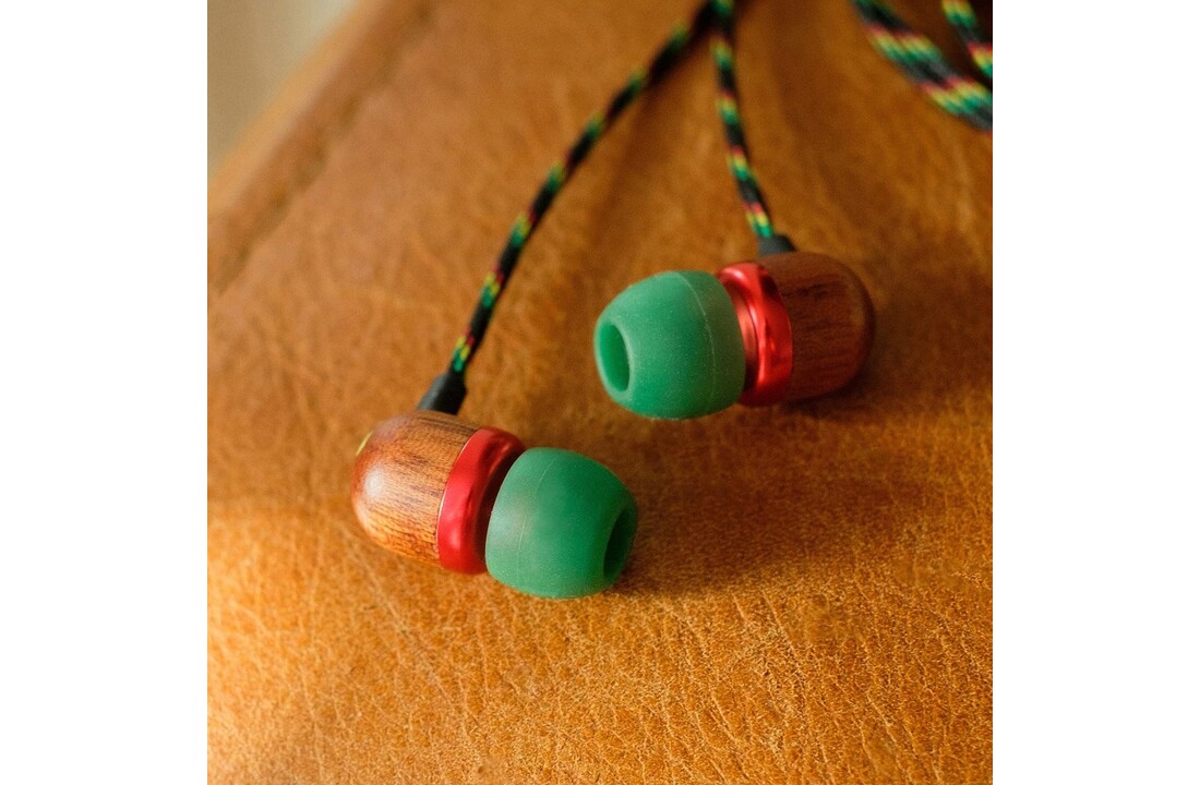 House of Marley Smile Jamaica USB-C Rasta - Oordopjes