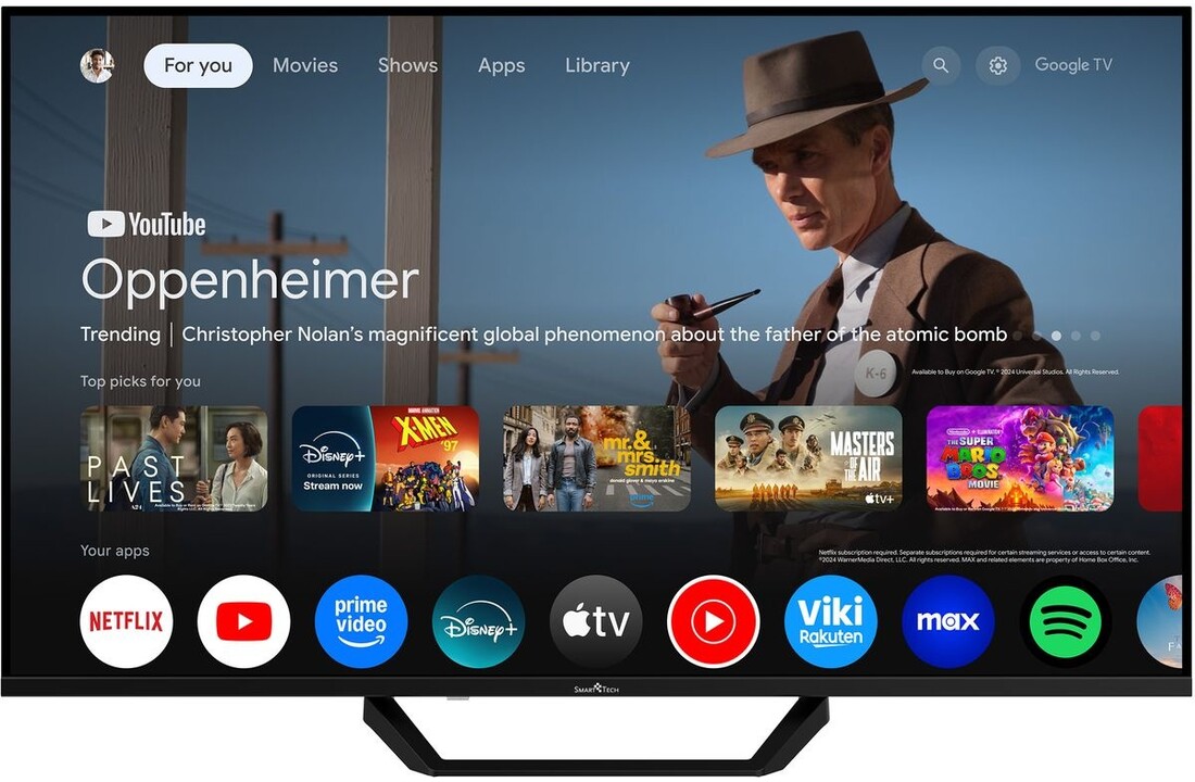 Smart Tech 43QG02V2 - QLED TV