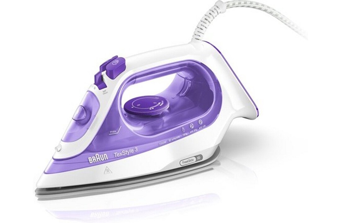 Braun TexStyle 3 SI 3042 VI  - Stoomstrijkijzer
