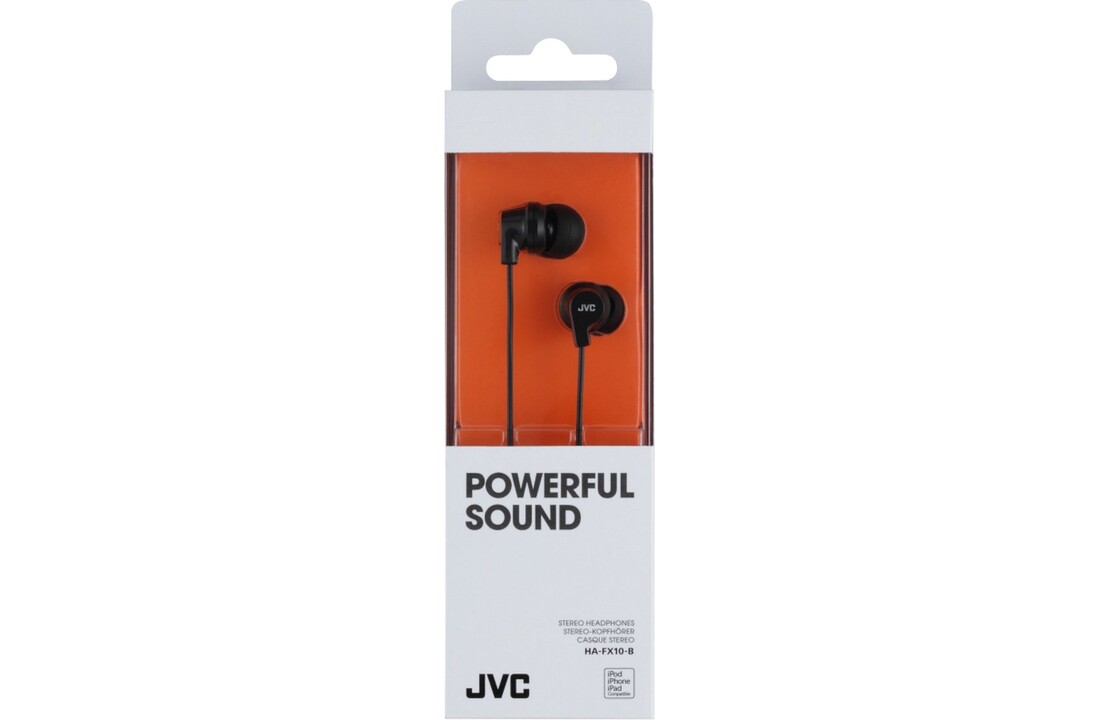JVC HA-FX10-B-EF - Oordopjes