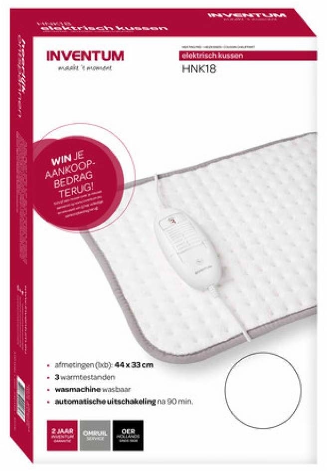 Inventum HNK18 - Elektrisch warmtekussen