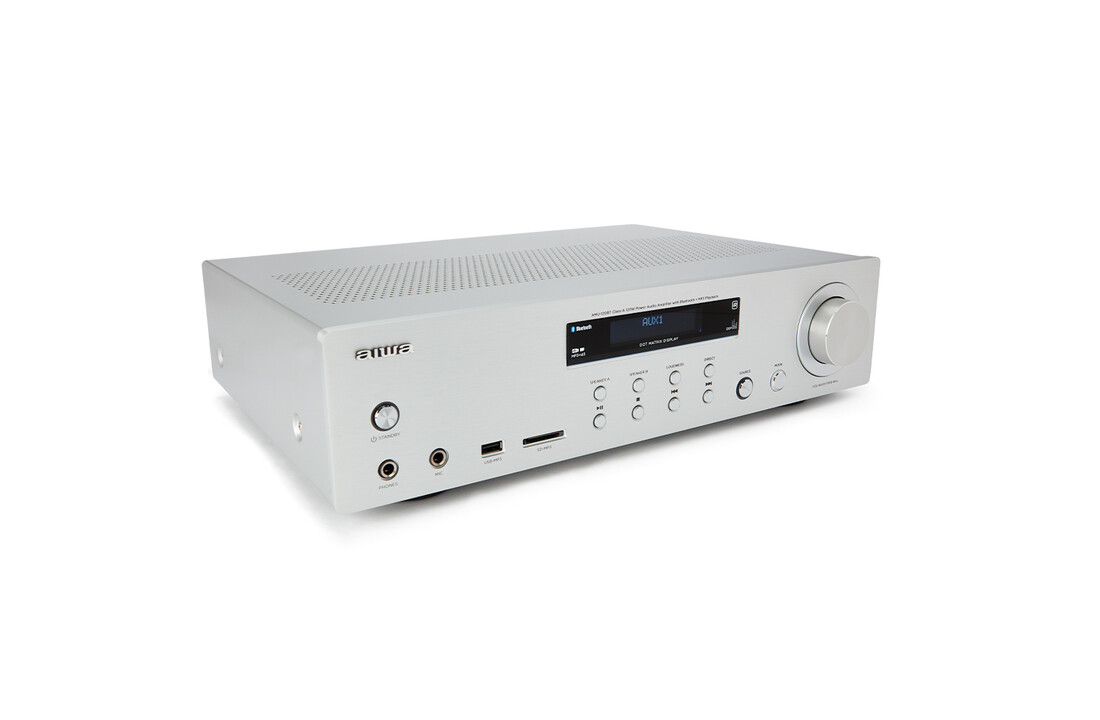 Aiwa AMU-120BTSL Zilver - Versterker