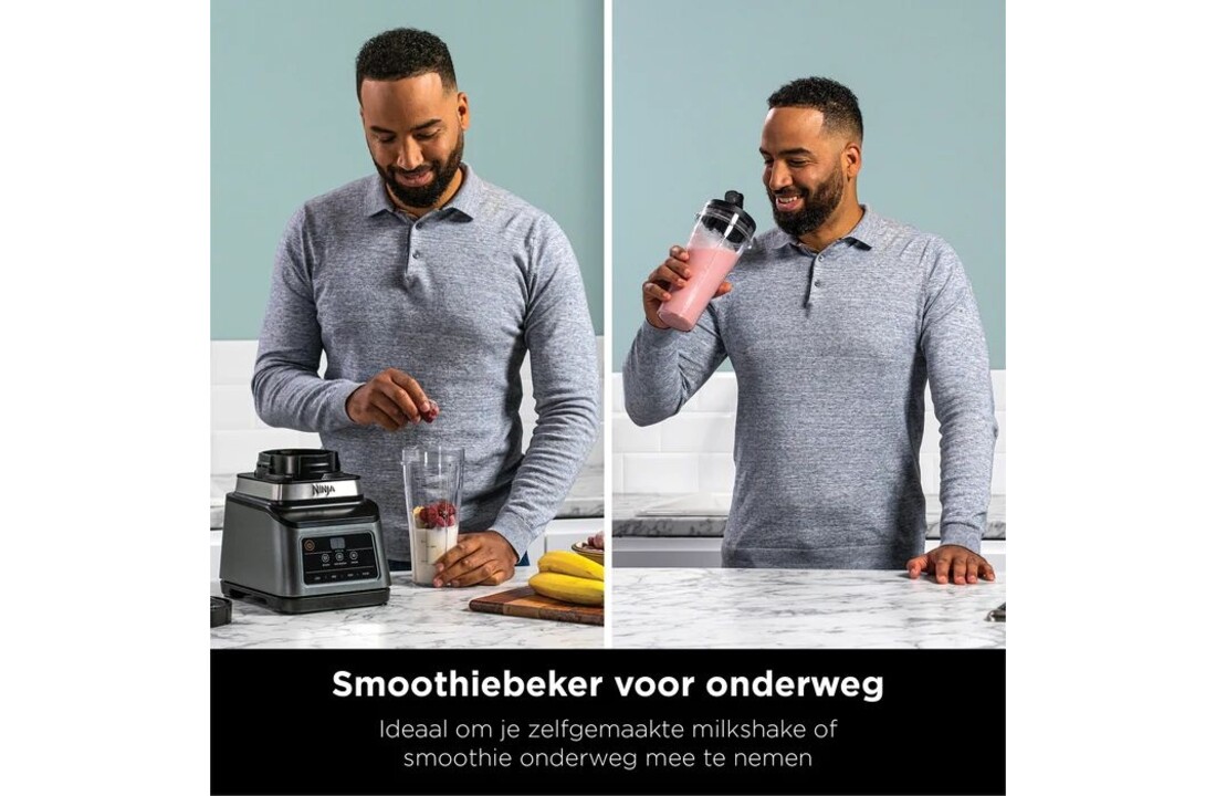 Ninja BN750EU 2-in-1 Auto-iQ - Blender