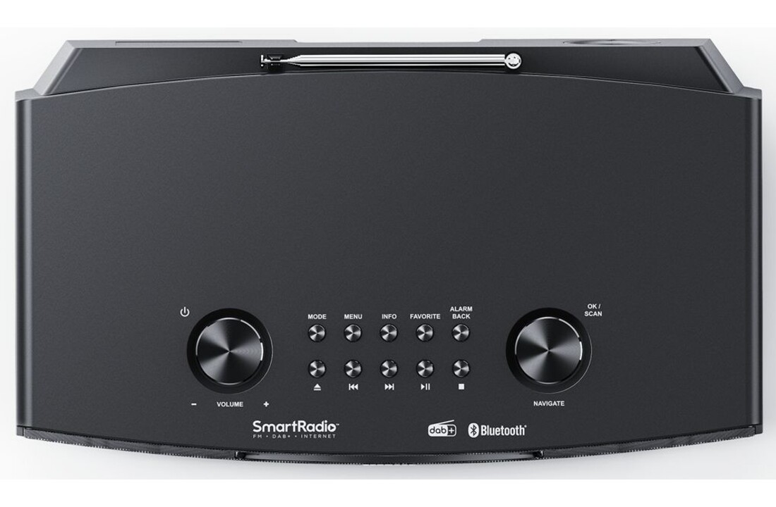 Kenwood CR-ST700SCD Zwart - Radio