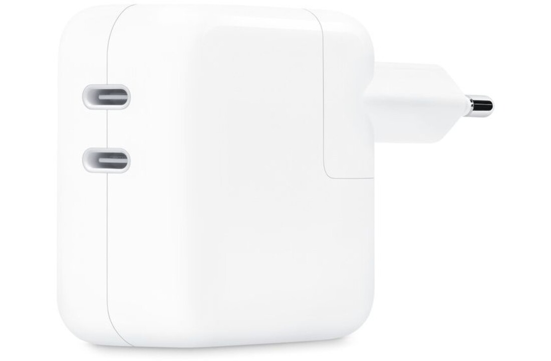 Apple 35W USB-C oplader Twee USB?C-poorten Wit