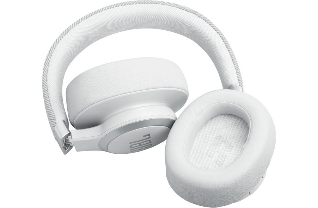 JBL Live 770NC Wit - Draadloze koptelefoon