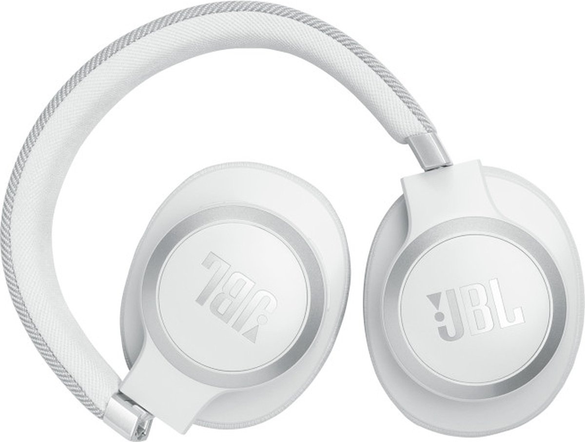 JBL Live 770NC Wit - Draadloze koptelefoon