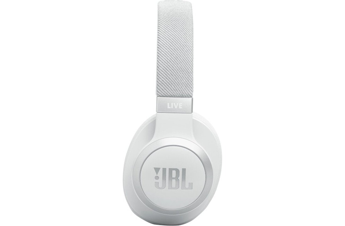JBL Live 770NC Wit - Draadloze koptelefoon