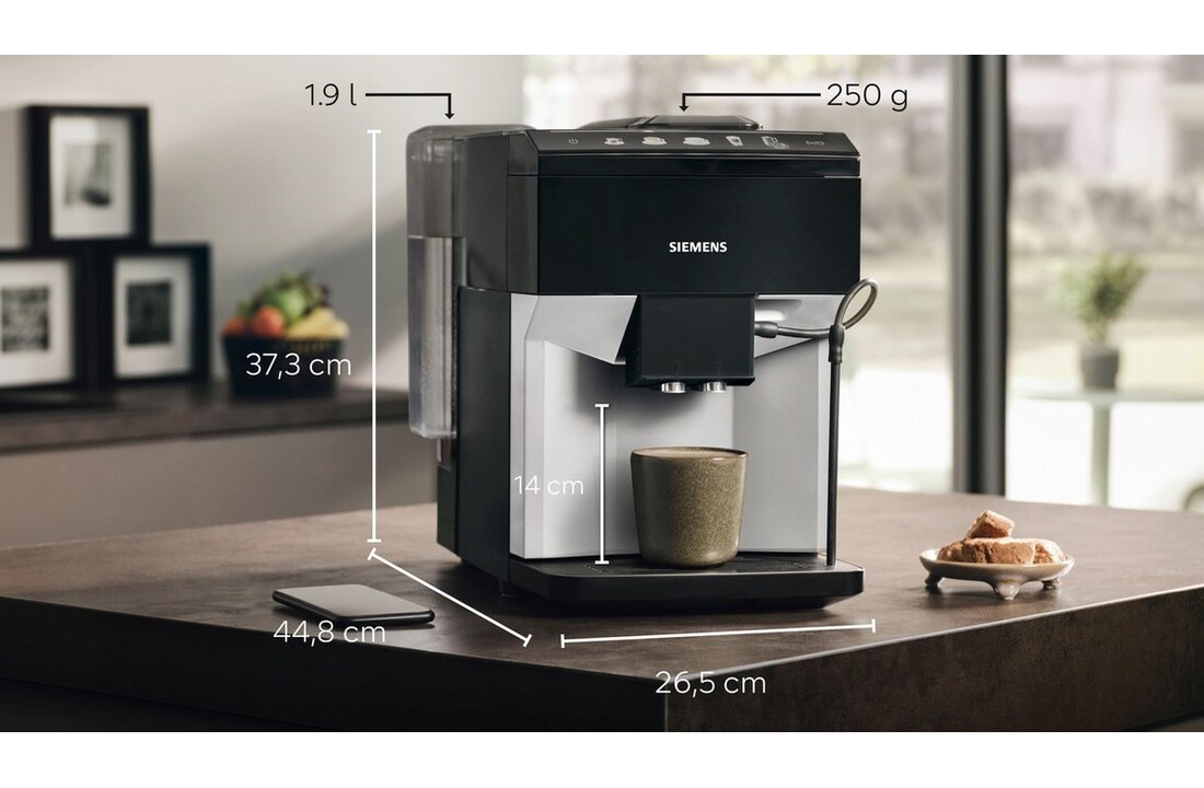 Siemens TP511R01 EQ500 Classic - Koffiemachine