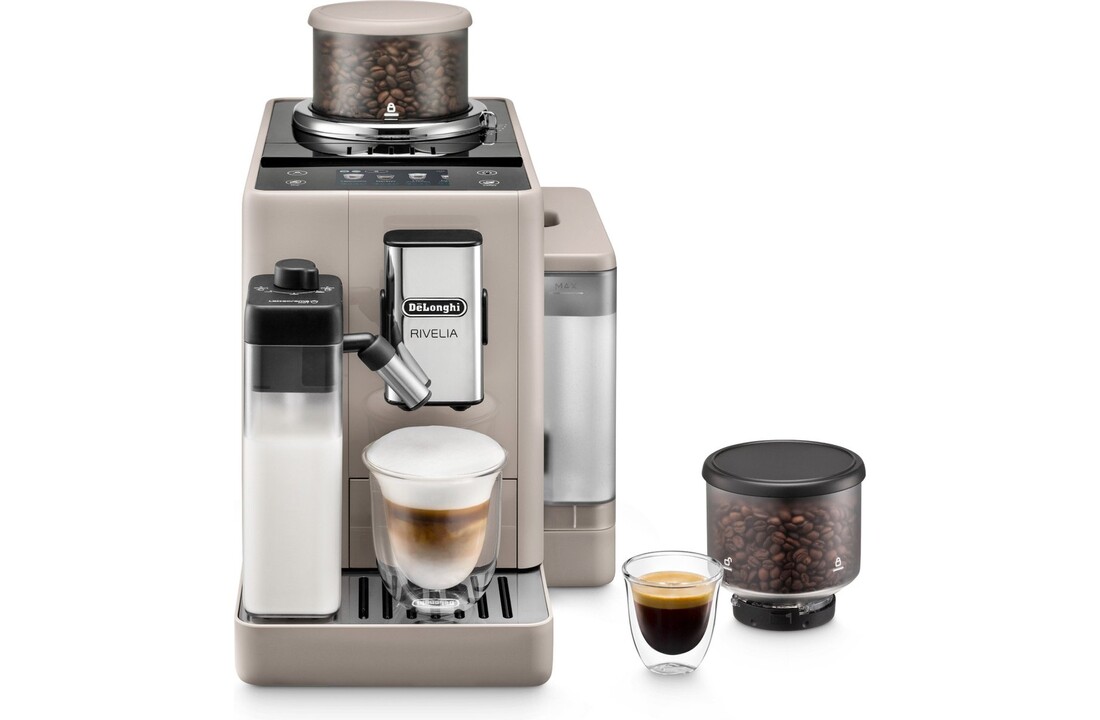 De'Longhi Rivelia Sand Beige EXAM440.55.BG - Koffiemachine