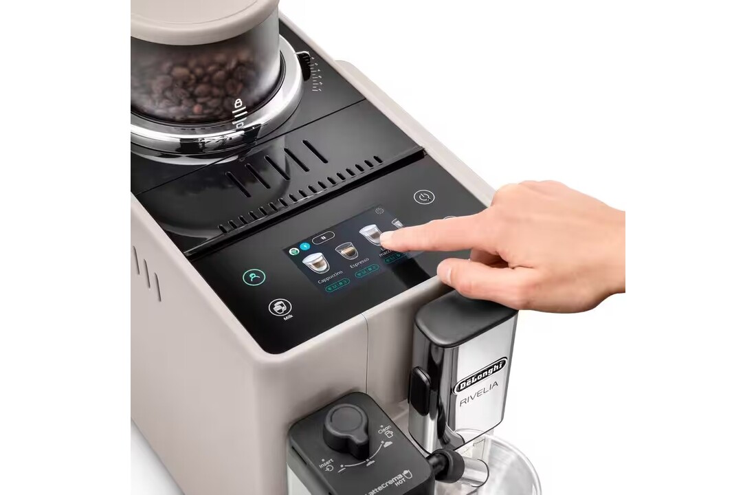 De'Longhi Rivelia Sand Beige EXAM440.55.BG - Koffiemachine