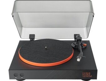 JBL Spinner BT Zwart/Oranje - Platenspeler