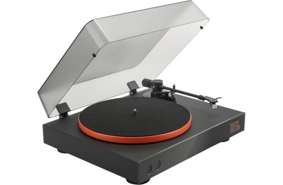 JBL Spinner BT Zwart/Oranje - Platenspeler