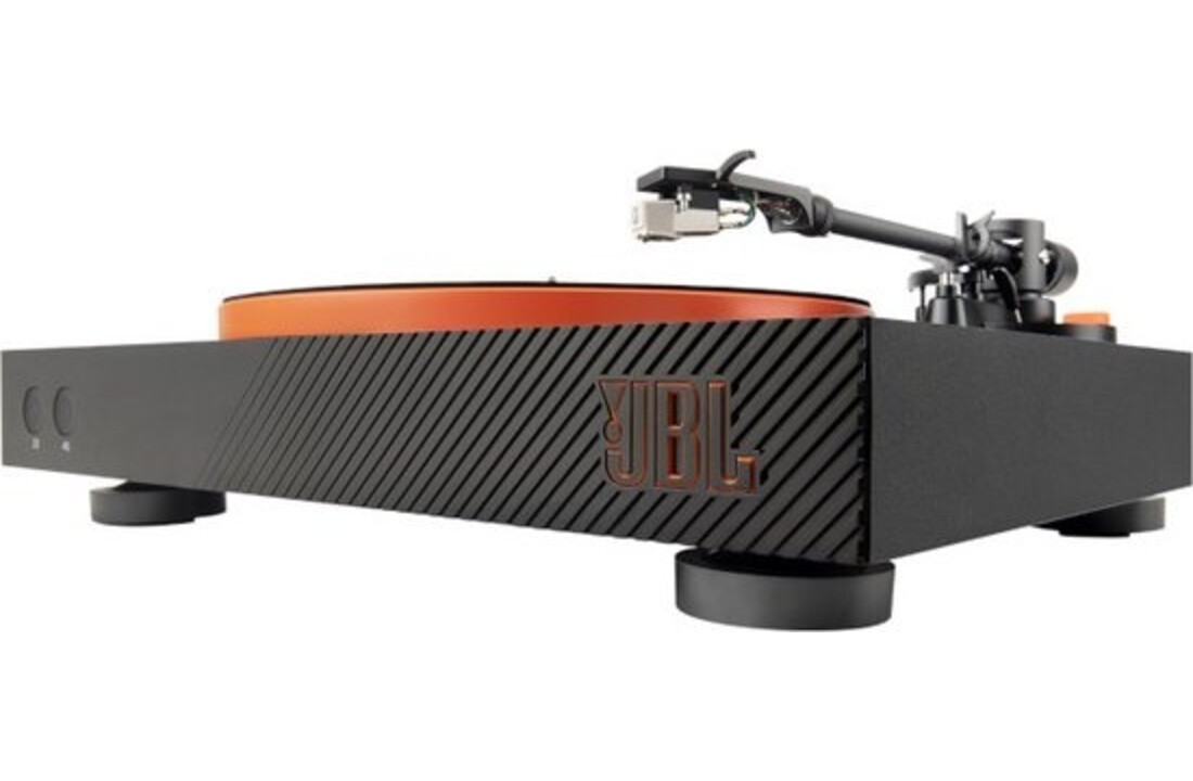 JBL Spinner BT Zwart/Oranje - Platenspeler