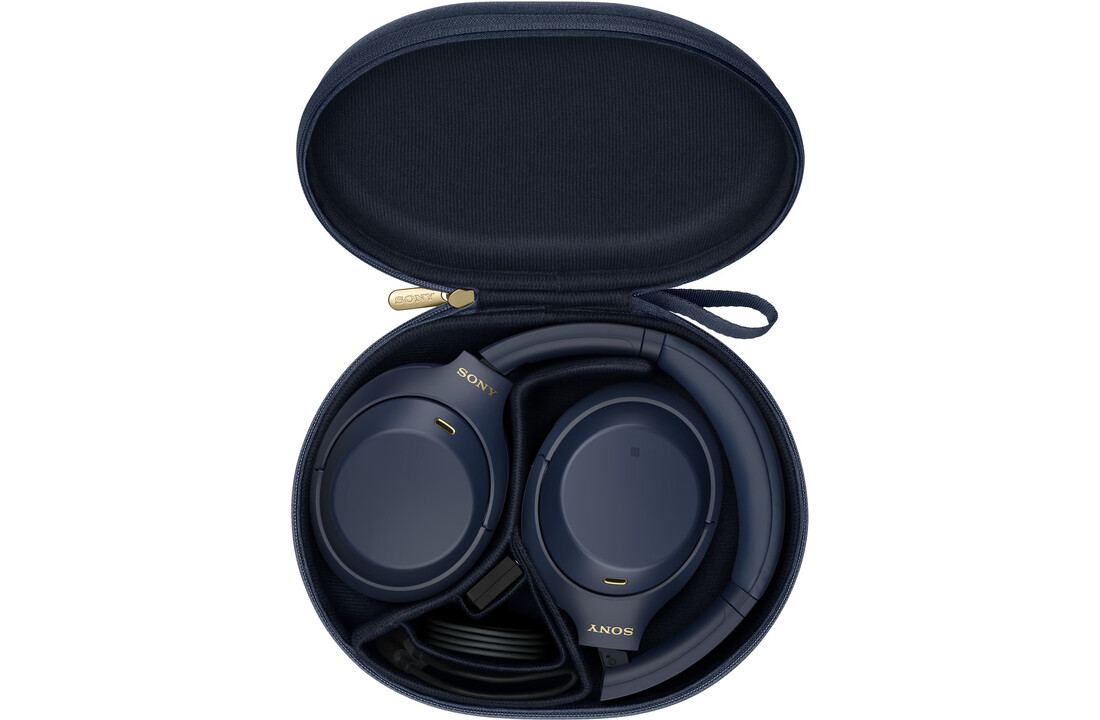 Sony WH-1000XM4 Blauw - Draadloze koptelefoon