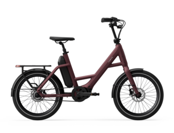 Tenways AGO Compact Performace 545 Wh E-bike - Autumn Red