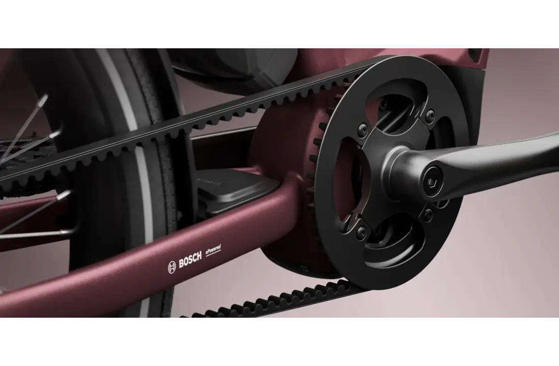 Tenways AGO Compact Performace 545 Wh E-bike - Autumn Red