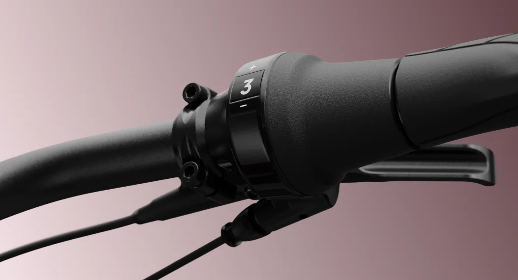 Tenways AGO Compact Performace 545 Wh E-bike - Autumn Red