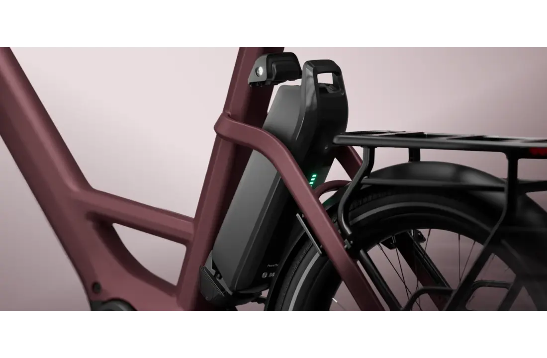 Tenways AGO Compact Performace 545 Wh E-bike - Autumn Red