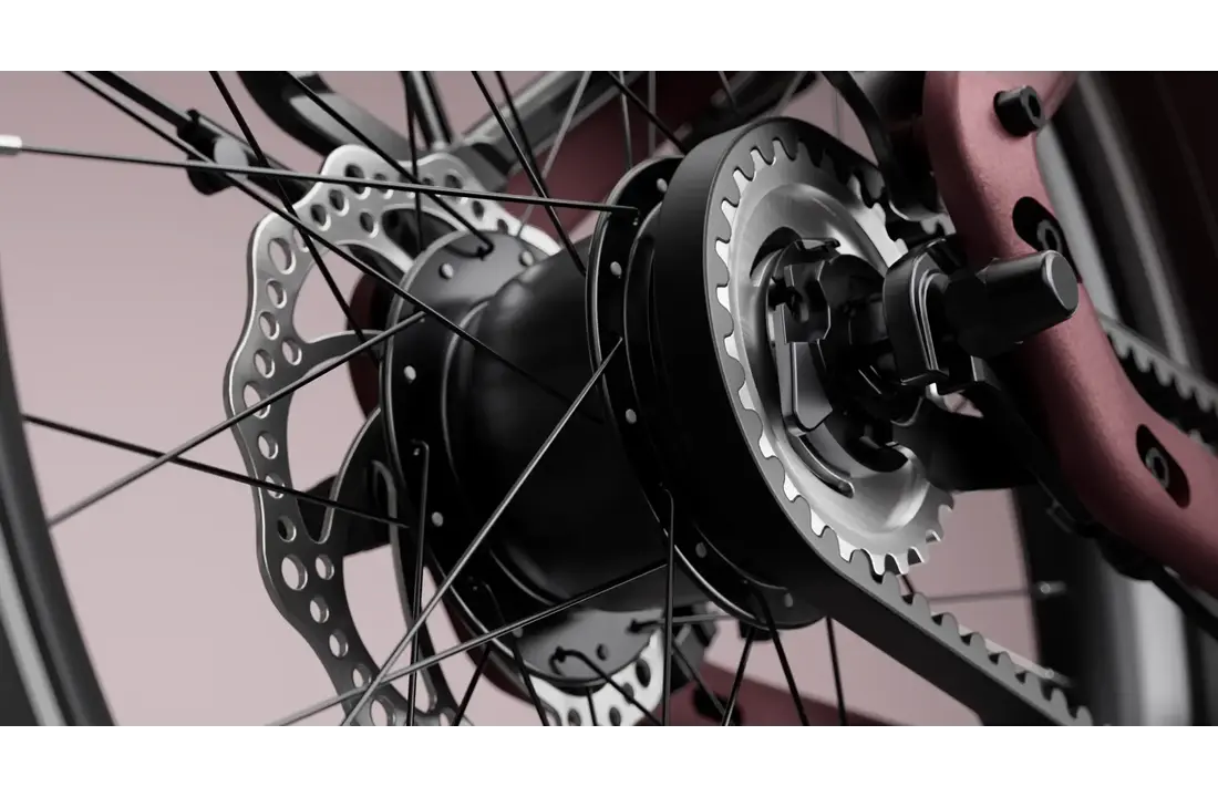 Tenways AGO Compact Performace 545 Wh E-bike - Midnight Blue