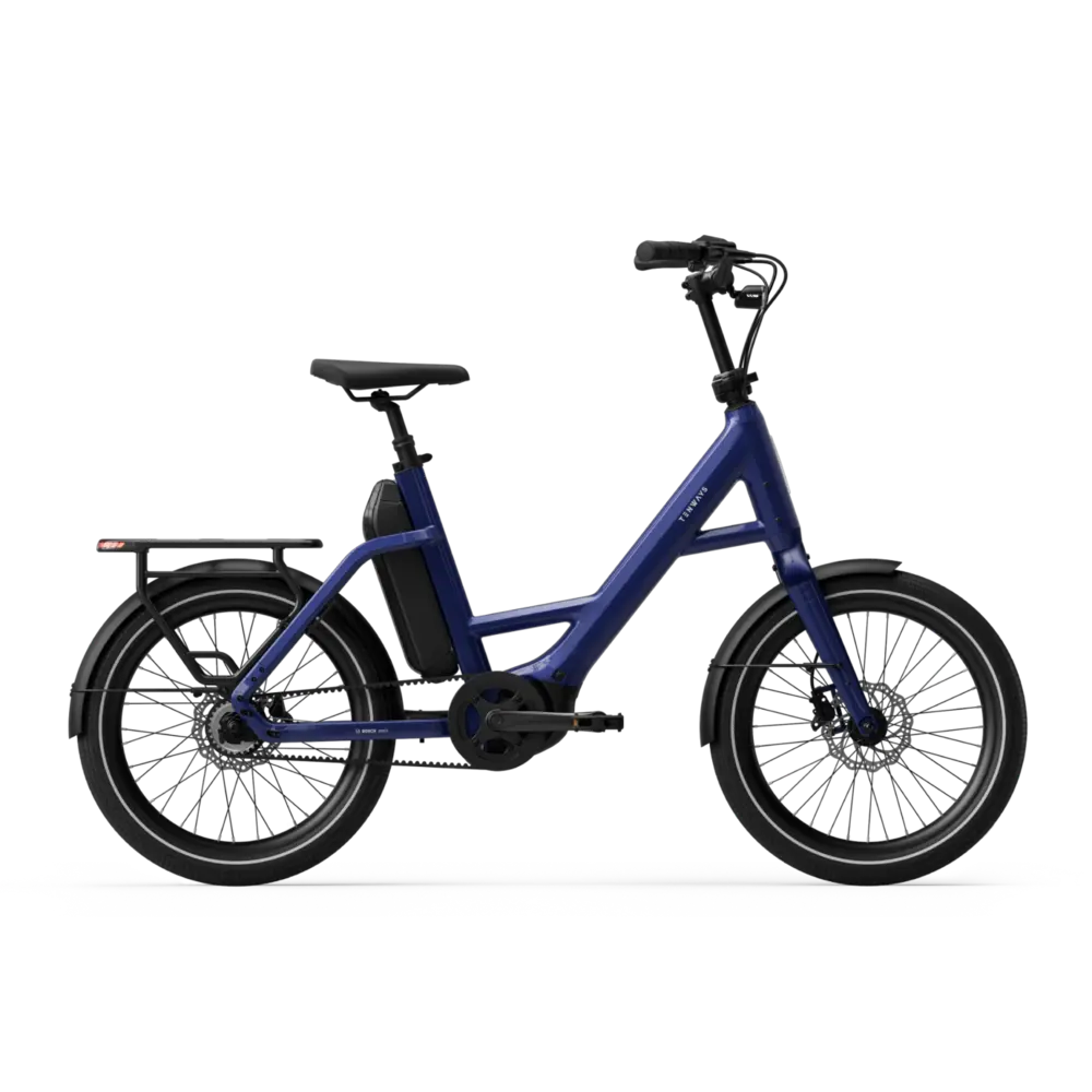 Nl Compact Set Tenways AGO Compact Performace 545 Wh E-bike - Midnight Blue - PIEST.nl