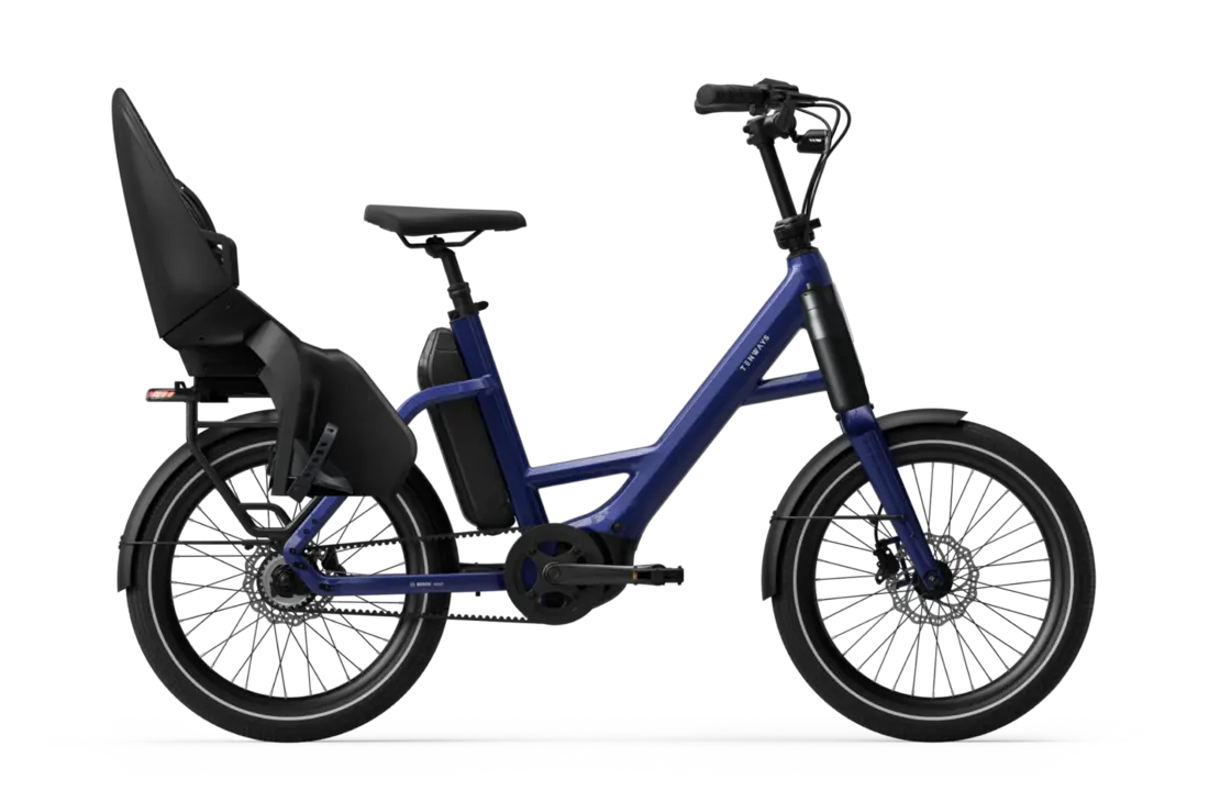 Tenways AGO Compact Performace 545 Wh E-bike - Midnight Blue