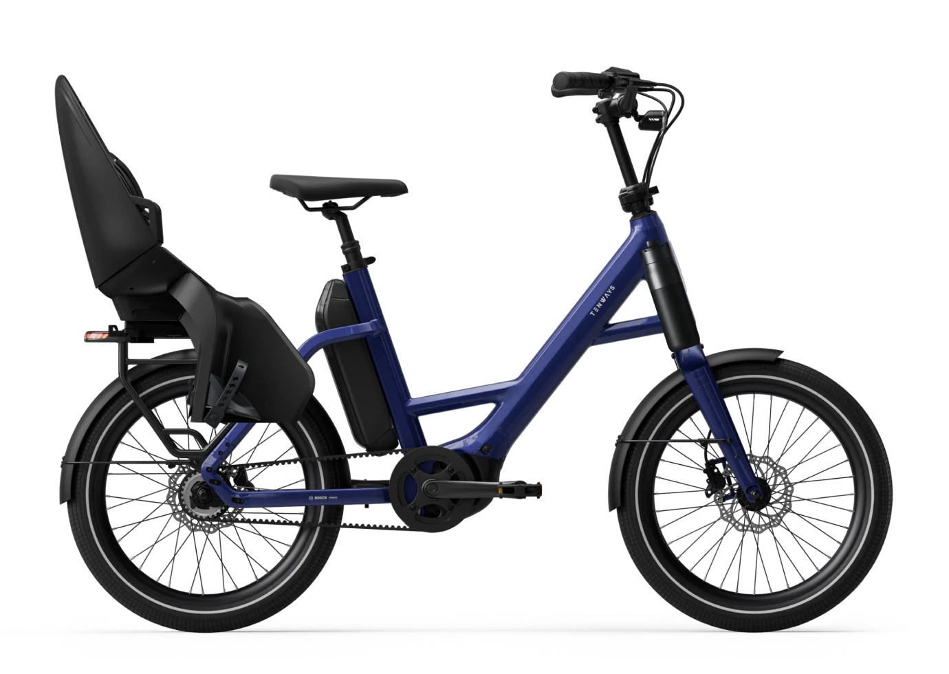 Tenways AGO Compact Performace 545 Wh E-bike - Midnight Blue