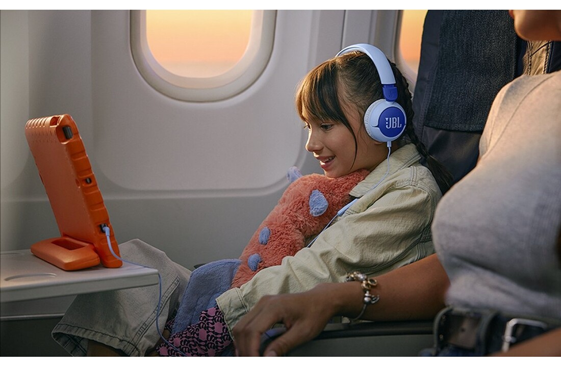 JBL Junior 320 Blauw - Kinder koptelefoon