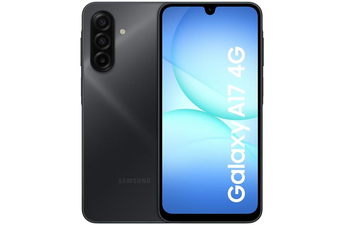 Samsung Galaxy A17 4G 4GB 128GB Zwart - Mobiele telefoon