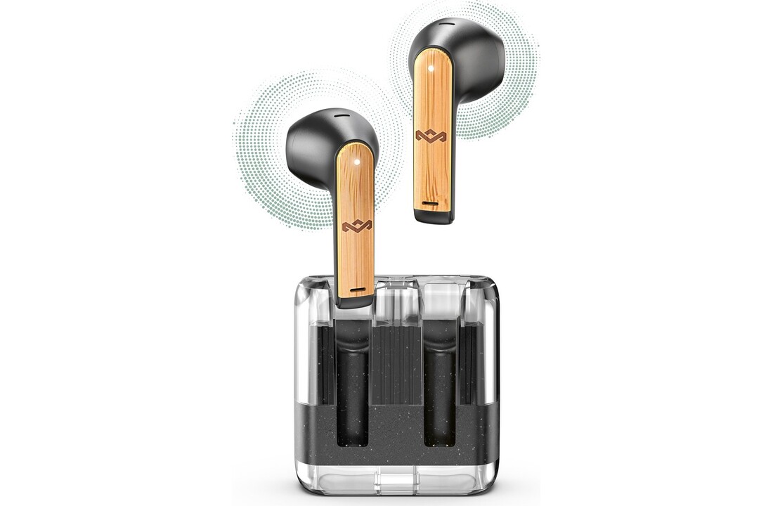 House of Marley Zion True Wireless Black - Draadloze oordopjes