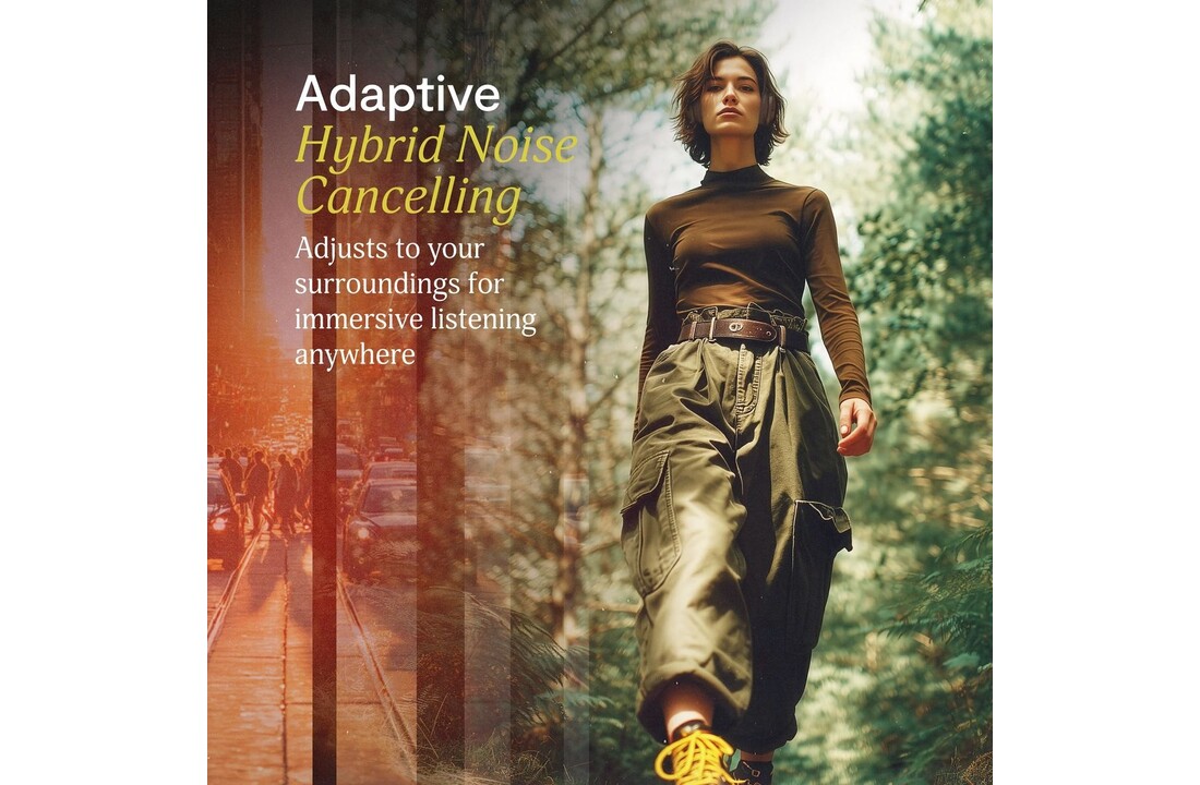 House of Marley Positive Vibration Rebel ANC Cream - Draadloze koptelefoon