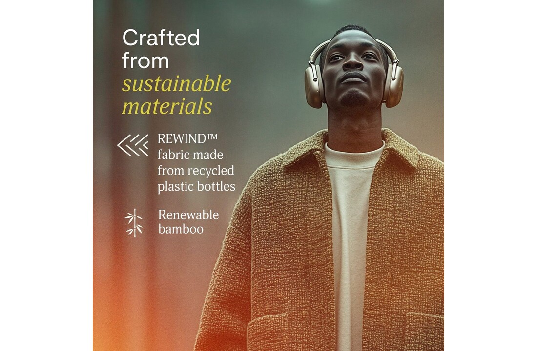 House of Marley Positive Vibration Rebel ANC Cream - Draadloze koptelefoon