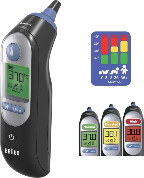 Braun IRT 6520 ThermoScan 7 - Lichaamsthermometer