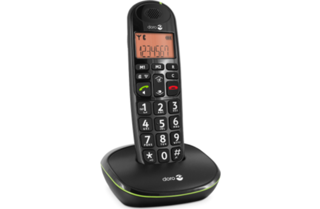 Doro PhoneEasy 100w Zwart - Senioren telefoon