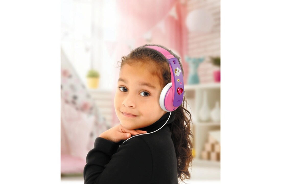 JVC HA-KD7-PN-E Paars/Roze - Kinder koptelefoon
